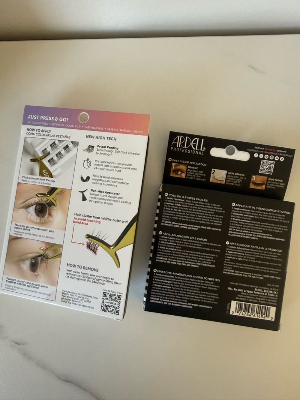 Ardell Wispies + KISS ImPRESS Voluminous False Lashes Kits (2 INCLUDED) - Picture 2 of 2